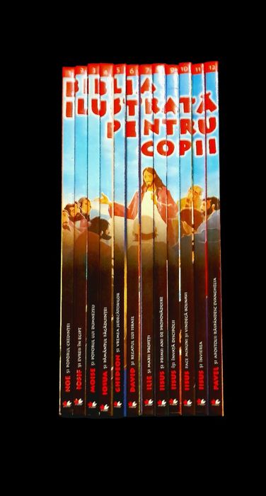 12 vol. Biblia ilustrata pentru copii