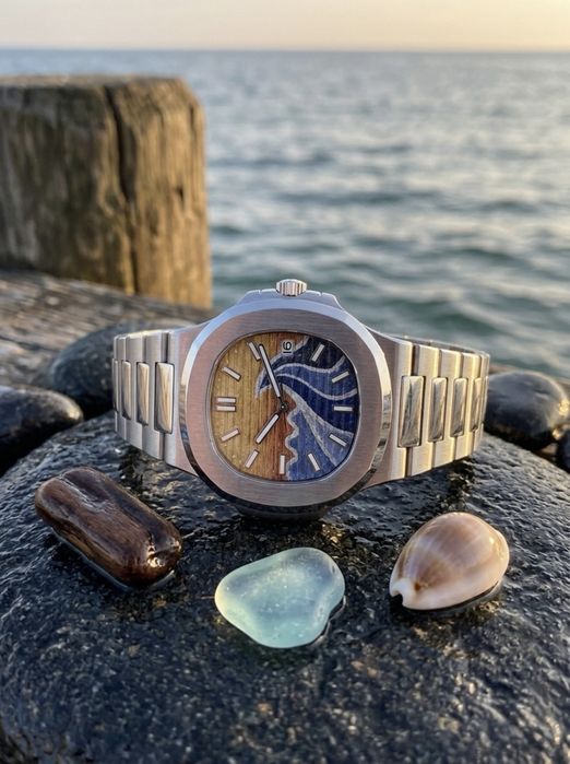 Seiko Mod “Nautiko” pictat manual