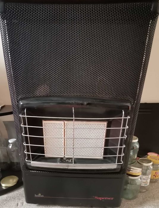 газова печка с газова бутилка