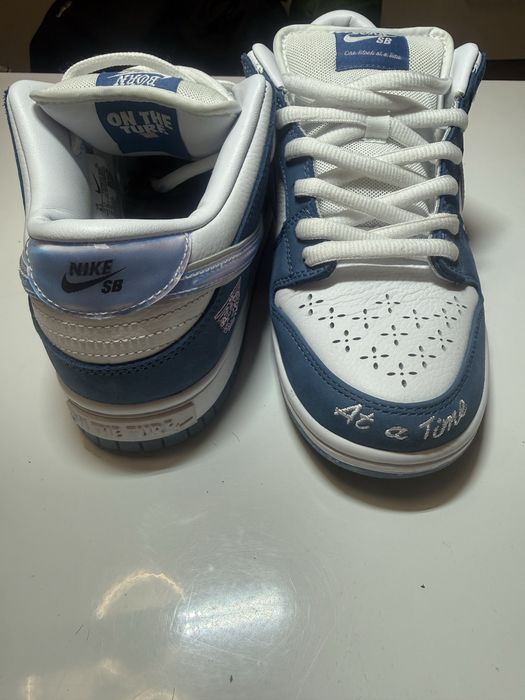 Nike SB Dunk Low Born X Raised "One Block At A Time" sneakers.