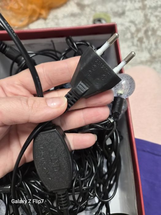 Хорошая гирлянда,  толстый провод