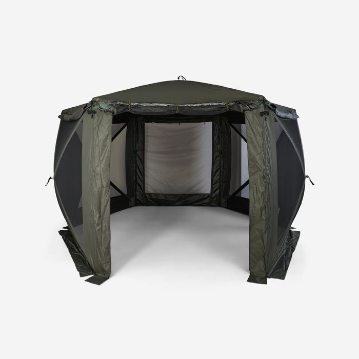 Adăpost Pescuit la crap Social Bivvy Xxl - produs resigilat Decathlon