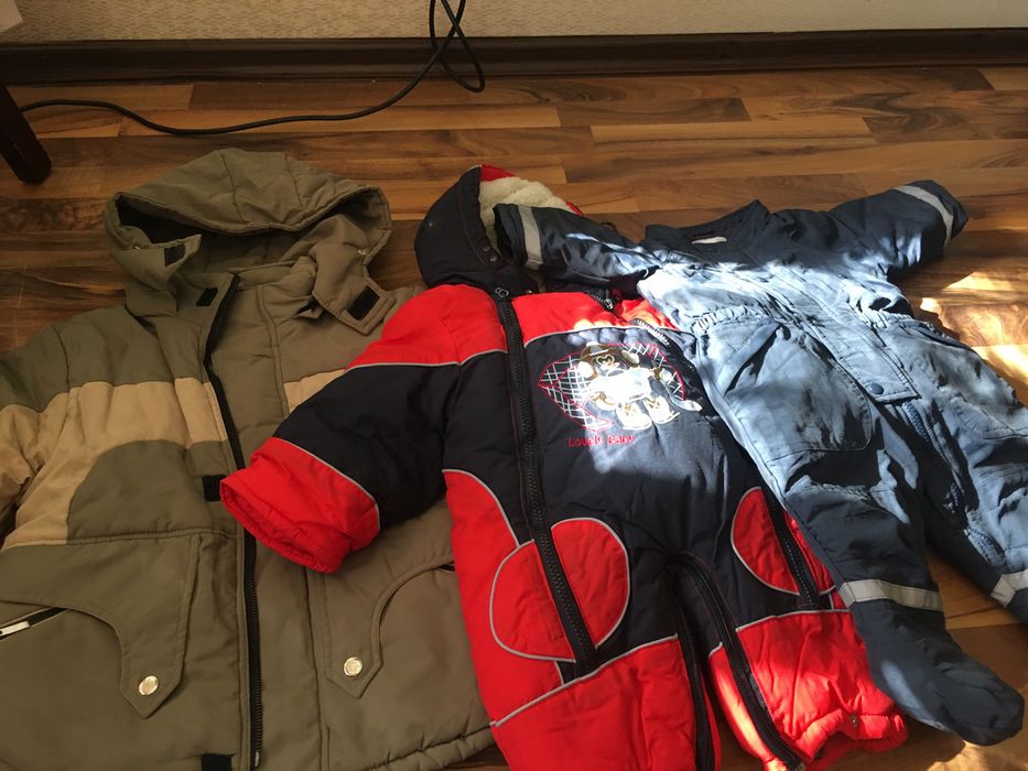 Куртки детские утепленные