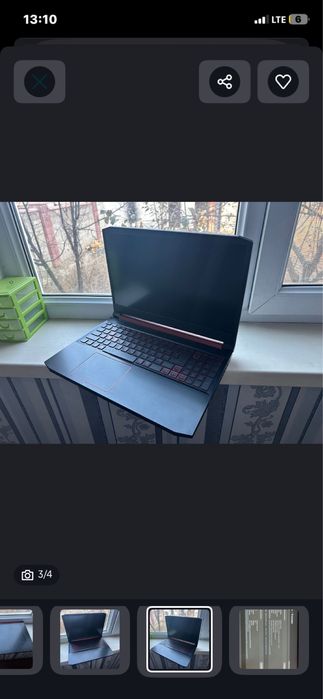 Асер нитро 5 ан 515 43
