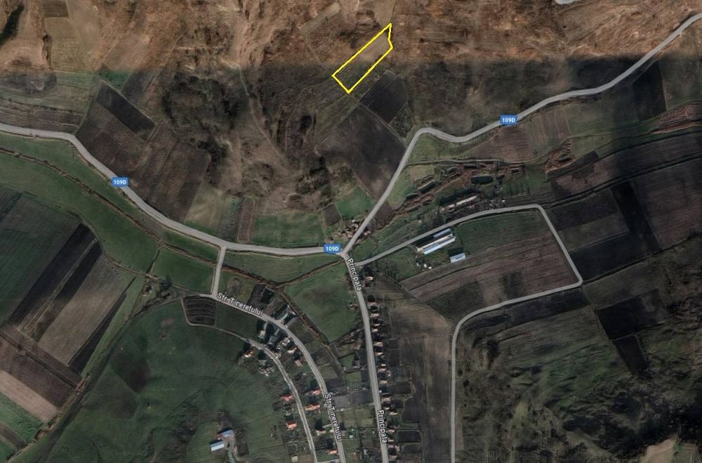 De vânzare: Teren 4500 mp în Vișea, Jucu – 6 €/mp