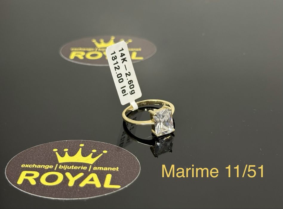 Bijuteria ROYAL : Inel AUR 14K / 2.6 GR