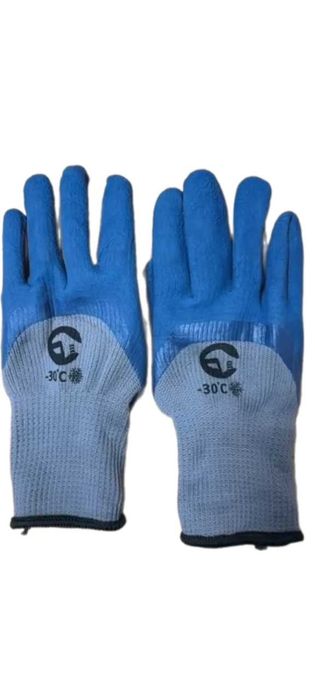 Перчатки рабочие зимние обрезиненные