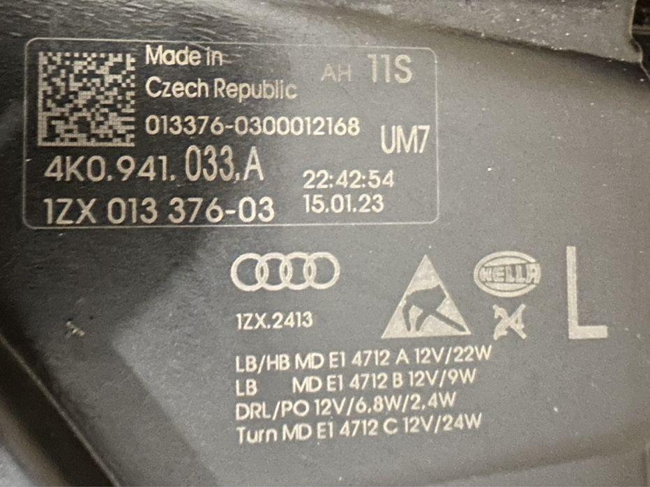 Faruri, Far stanga / Far dreapta Audi A6 C8 2018-2024, Impecabile