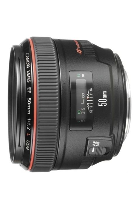Объектив 50 mm canon 1.2