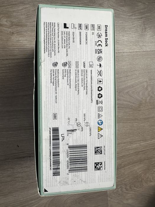 Owlet Dream Sock (Mint) – monitorizare  inteligenta pentru bebeluși