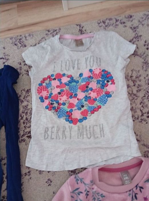 lot set tricouri 122 5 6 7 ani h&m cardigan pulover dresuri tricou