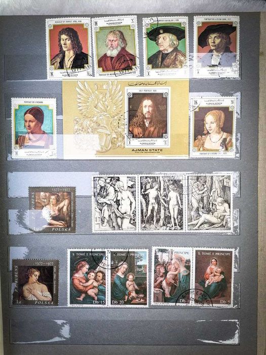 Марки коллекционные. 2 Альбома