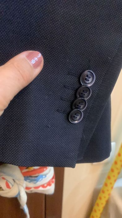 Костюм темно синий 48 размер