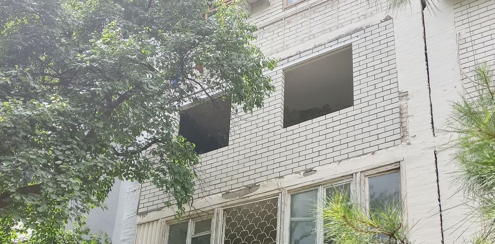 Кладка балконов.