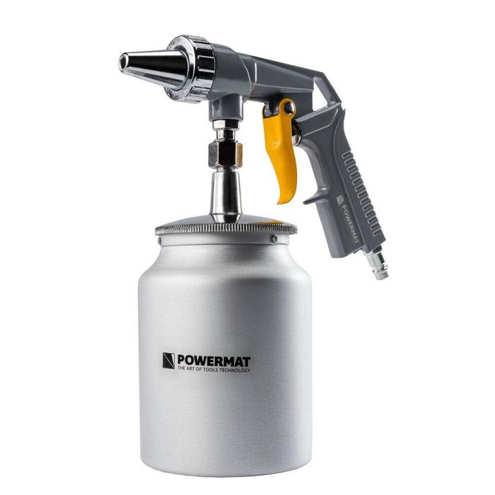 Pistol pentru sablare cu rezervor 1000ml, duza 6mm, Powermar