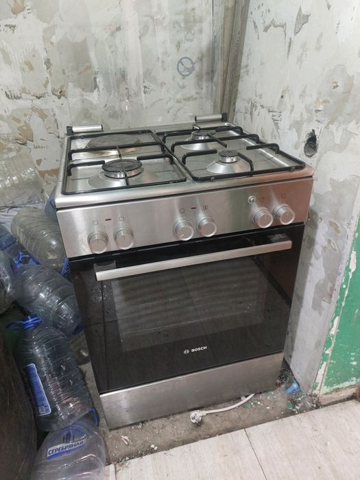 Плита газовая + электро Bosch