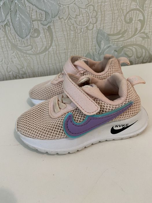 Кросовки на девочку 22 размера розовые