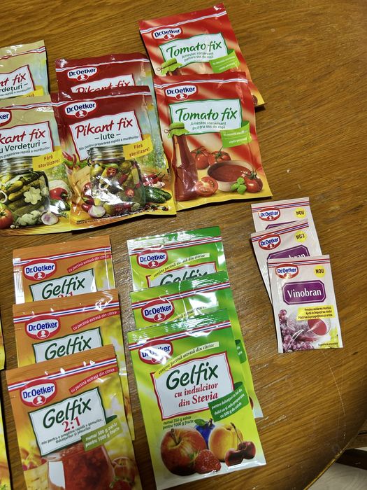 Lot produse Dr. Oetker pentru muraturi si dulceturi