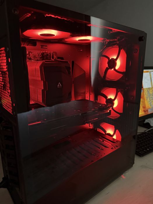 PC Gaming i3 10100F + Rog strix GTX 1060 6gb – ssd NVMe – Cooler Nou