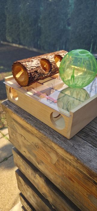 Cusca pentru hamster Ferplast Circus Fun, cu accesorii, 49.5x34x42.5