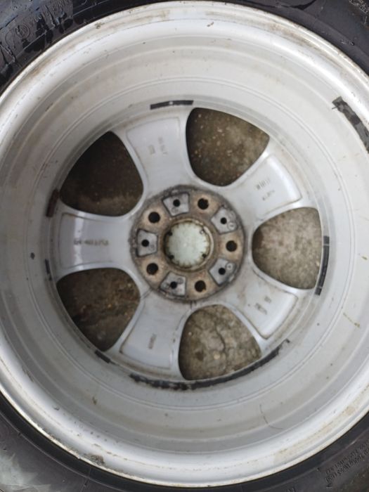 Jante aluminiu BMW  R 17 5x120 cu anvelope vară