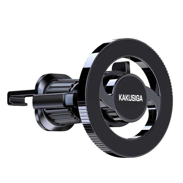 Suport Auto MagSafe, montaj Ventilatie, 360°, Magnetic Ring, PullClip