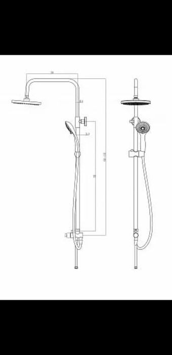 Продам душевой гарнитур Milardo, Россия