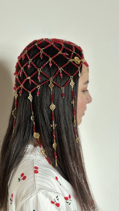 Қазақи үлгідегі ,кристалды сетка