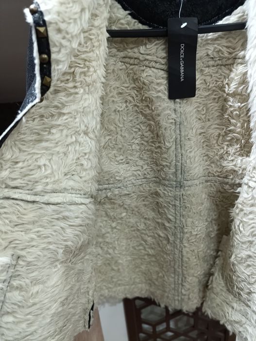 Курточка дублёнка брендовая Dolce Gabbana