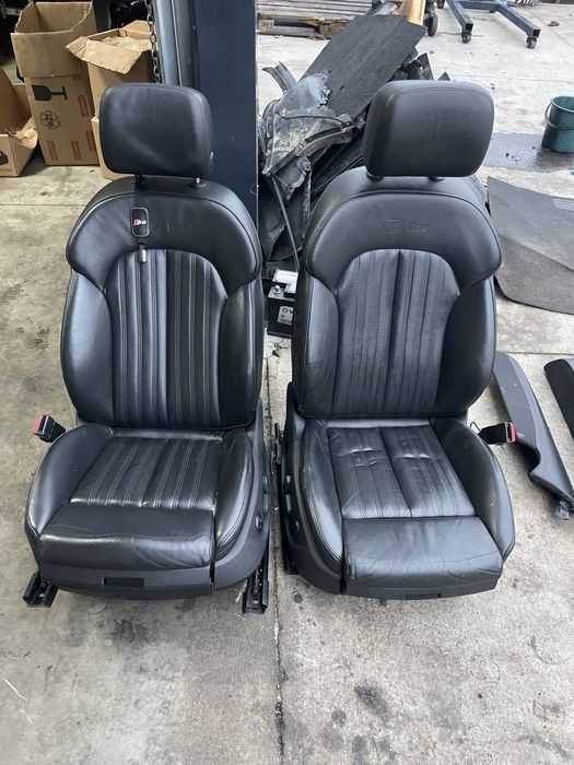 Scaune fata + bancheta + panouri Audi A7 A6 c7 4g S line piele