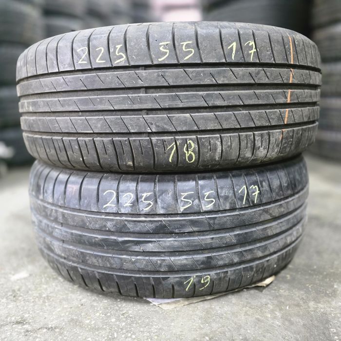 2x 225/55/17 VARA GOODYEAR 2018 Stare excelenta
