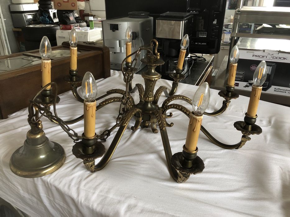 Vand candelabru, lustra  cu 8 brate