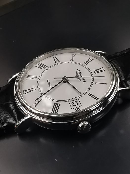 Ceas Longines Presence Automatic Calendar 34 mm Funcționează impecabil