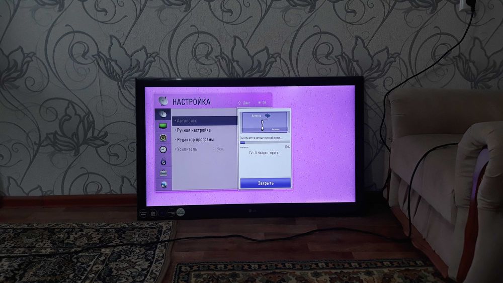 Телевизор LG на зап.части.