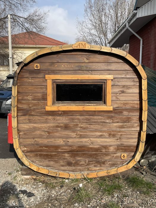 Переносная баня-бочка