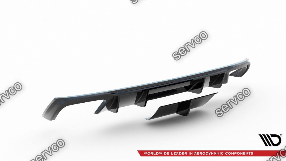 Difuzor bara spate Skoda Octavia 3 Rs HB Estate 13-19 v6 Maxton Design