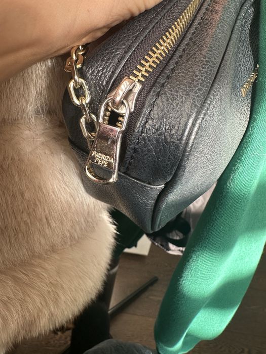 Чанта от естествена кожа  Patrizia pepe