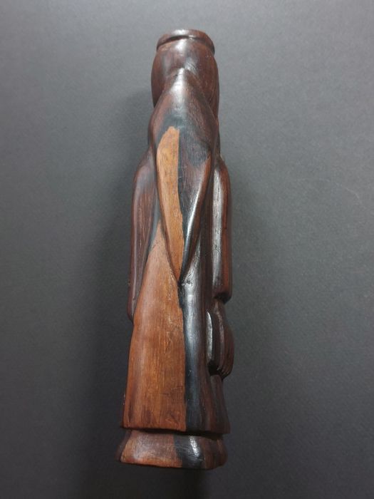 Statuetă lemn călugăr cappucin
