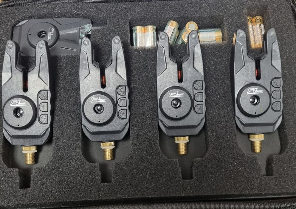 SET 4 Avertizori cu Statie FL JY-80 + SET 4 Swingeri MKM3 FULL Black