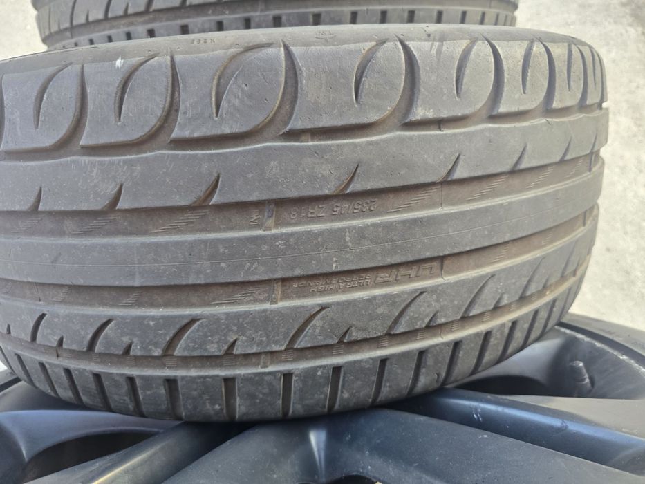 Оригинални лети джанти 18" 5x115 за Opel с летни гуми Riken 235/45 ZR18