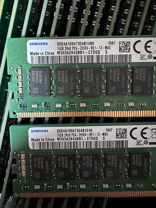 Серверная память - 16gb Ecc ddr4 2666mhz ( В количестве)