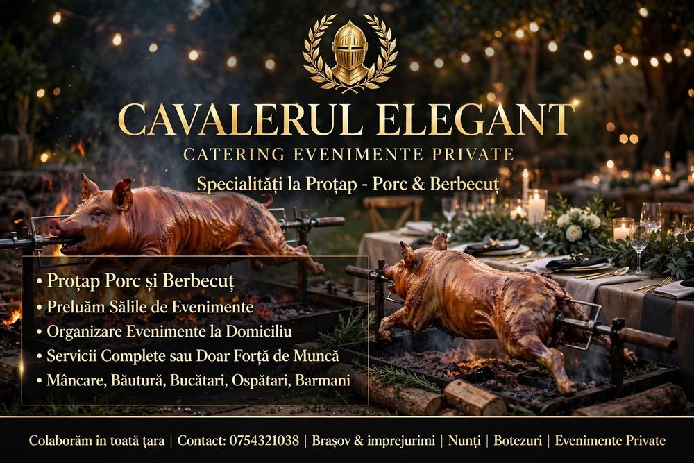 Catering evenimente private la domiciliu