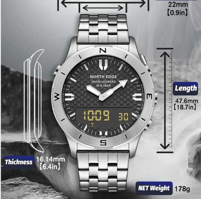 Часы North Edge Snow Leopard недорого