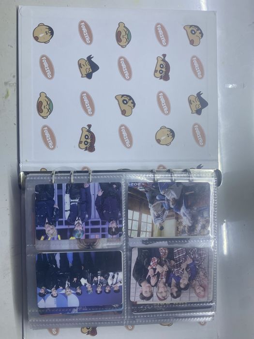 к-поп карты с биндером