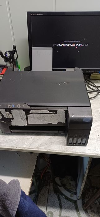 Эпсон L 3100, галовкаси кетган