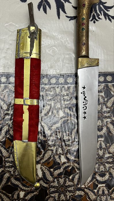 традиционный нож пчак, pchak ручная работа