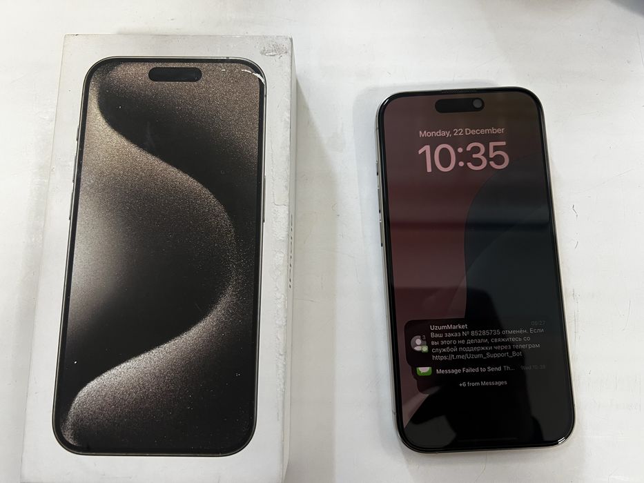 Srochna sotiladi Iphone 15 pro 128 gb yengide