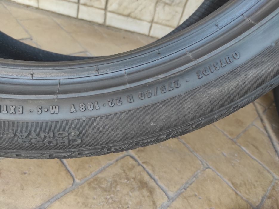 Гуми Continental 275/40/22 Cross contact