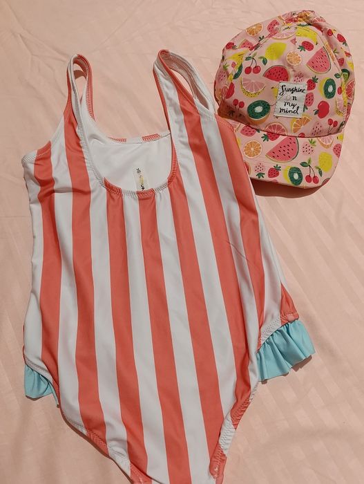 Costum baie fetițe 4-6 ani