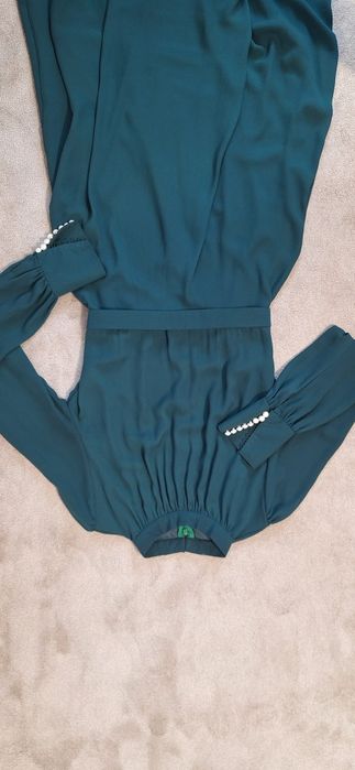 Rochie verde smarald, masura 38